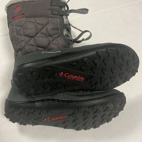 Columbia Minx Mid II Omni Heat Boot Size 6 Shale Gray Winter Boots Waterproof - Picture 14 of 16